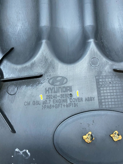 2006 - 2009 Hyundai Santa Fe V6 Engine Motor Cover U6326 DG8