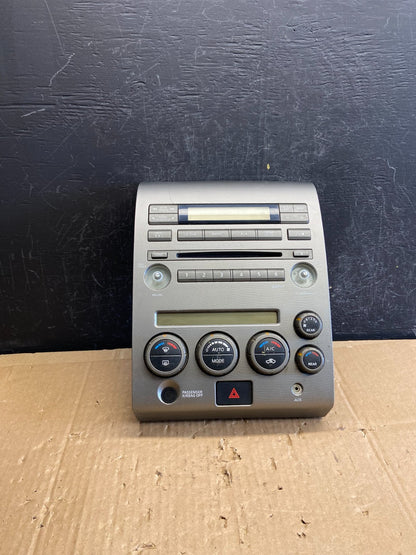 2004 to 2007 Nissan Armada Radio CD Player A/C Climate Control ad2315 DG0