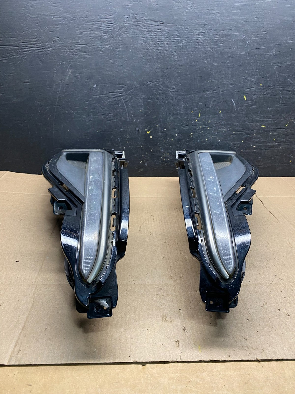 2015 - 2017 Hyundai Sonata Front Left+Right Set LED Fog Light Cover Oem R3016 DG2