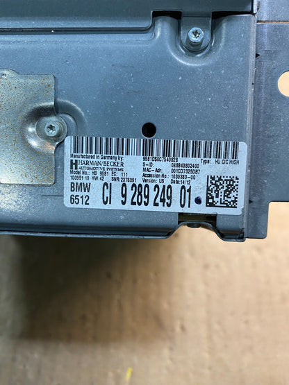 2010-2012 BMW 5-Series Harman/Becket Radio Audio Amplifier Amp OEM AA7831 DG6