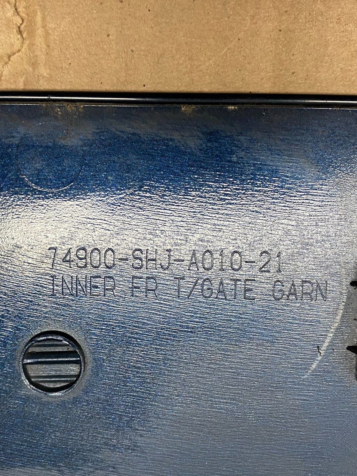 2005 2006 2007 Honda Odyssey Rear Trunk Spoiler Gate Oem D9268 DG10
