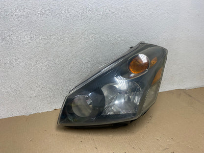 2004 to 2009 Nissan Quest Left Driver LH Black Headlight AG6889 DW2