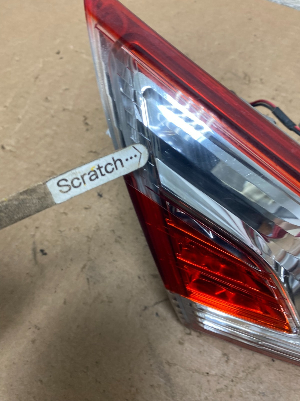 2011-2014 Nissan Murano Left Driver Lh Side Inner Tail Light Oem P6609 DW3