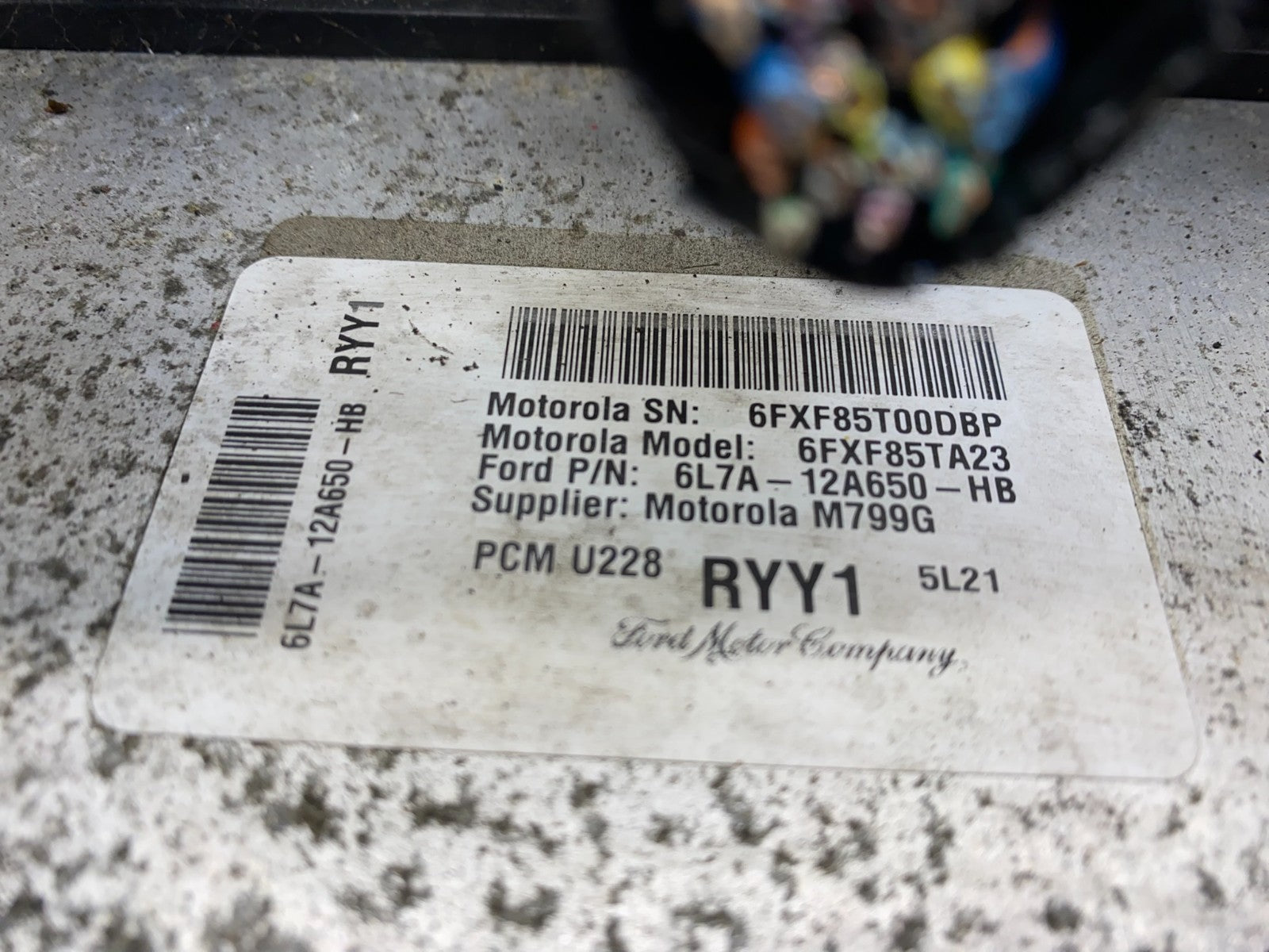 2006 Lincoln Navigator 5.4L Engine Control Unit ECU OEM r4486 DG4