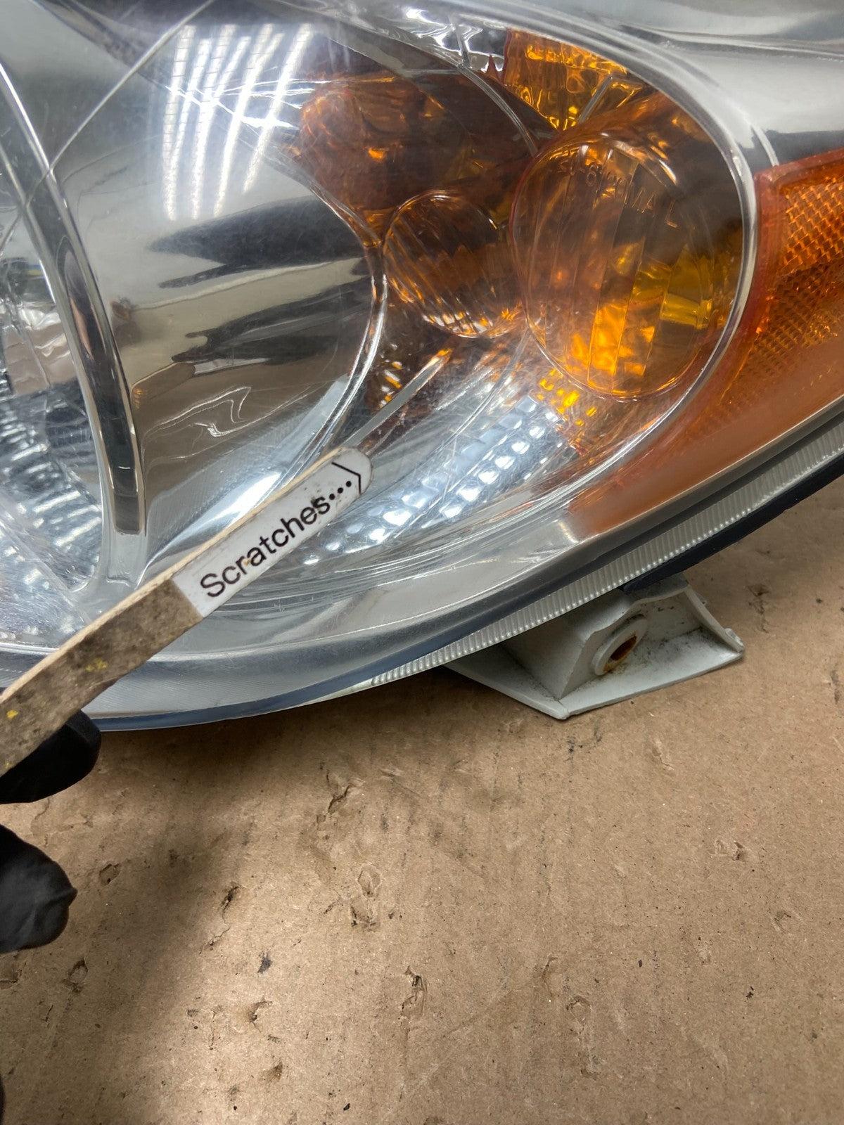 2002 2003 2004 Toyota Camry Left Driver Lh Side Halogen Headlight AD7751 DW3