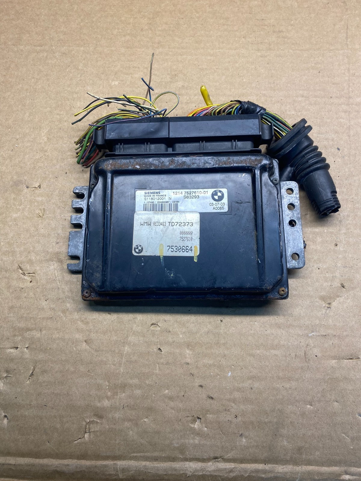 2002 to 2004 Mini Cooper Engine Computer Ecu Pcm Ecm Pcu AC8082 DG0