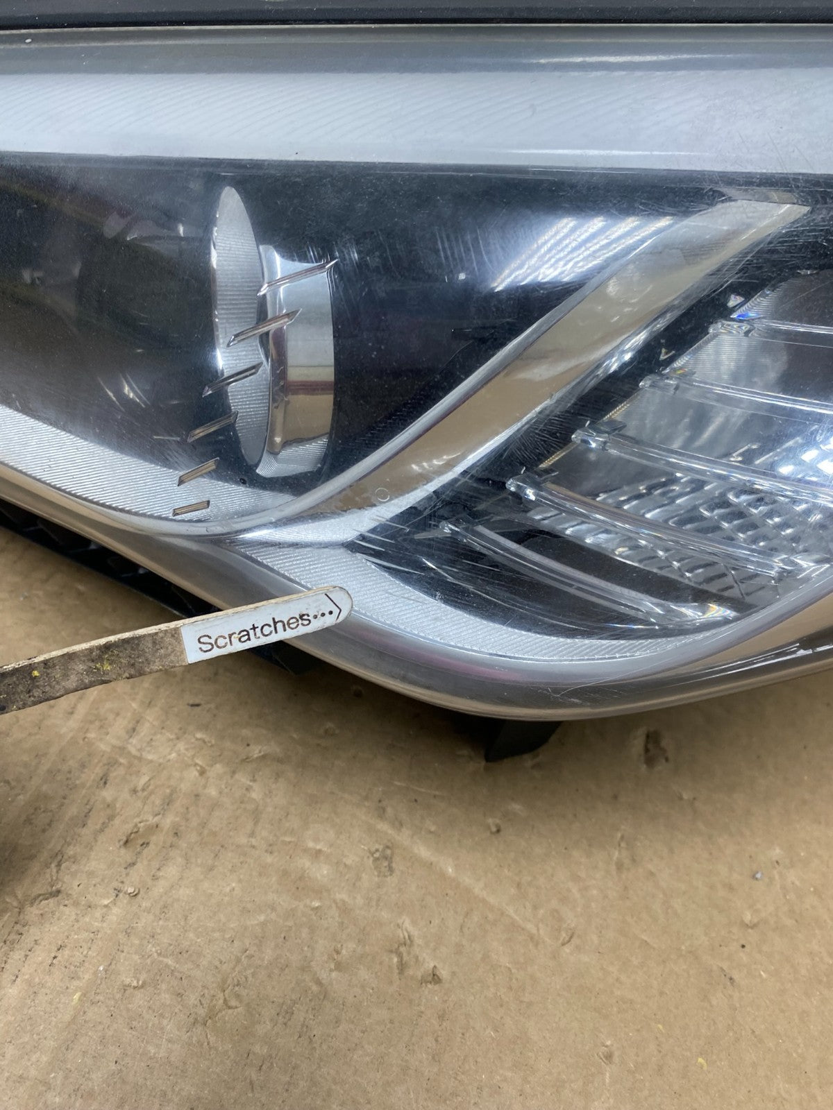 2015-2017 Hyundai Sonata Left Driver LH Side Halogen Headlight AF7372 DW3