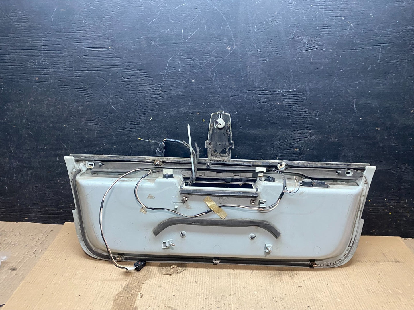 2007 to 2014 Lincoln Navigator Trunk Liftgate License Plate OEM X3437 DG7