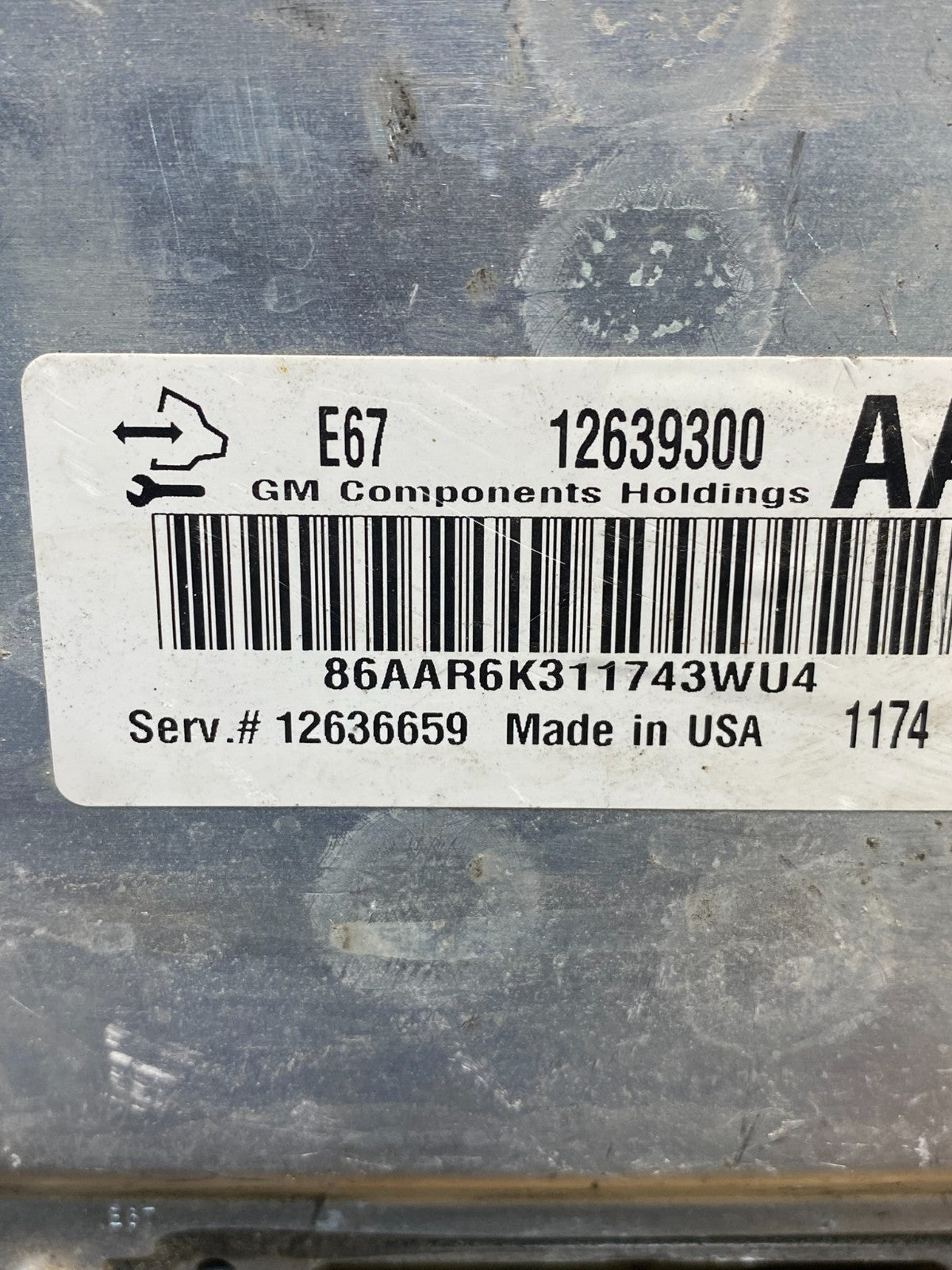 2015 2016 Chevrolet Colorado Engine Motor Brain Box ECU ECM AG7081 DG2
