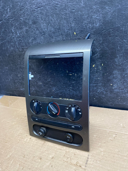 2004 to 2008 Ford F150 Radio Climate Dash Bezel Surround Black ag8378 DG1