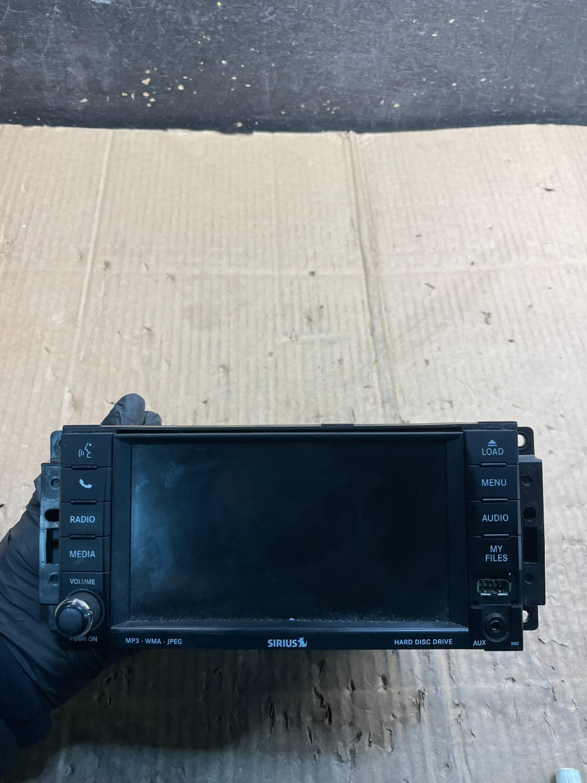 2007 2014 Jeep Dodge Chrysler Screen Display CD Player Satellite Radio x4397 DG0