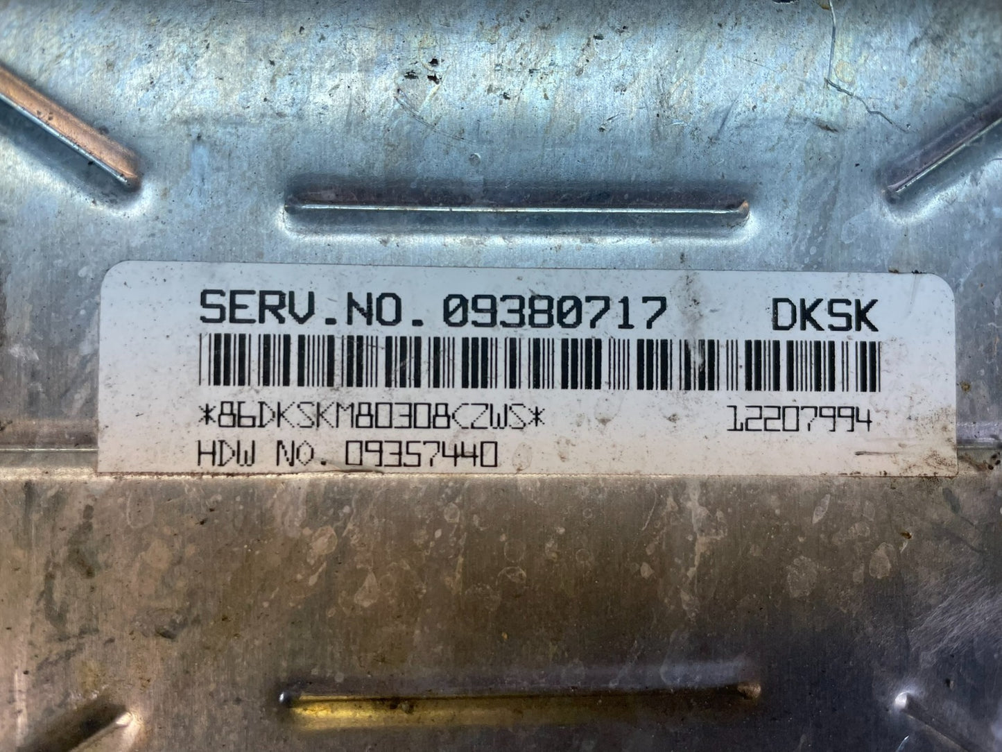 1999 2000 Chevrolet Camaro Engine Control Module ECM ECU AC5377 DG2