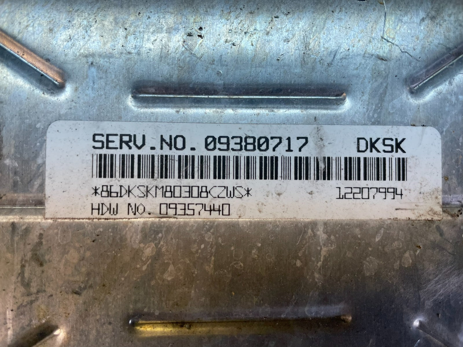 1999 2000 Chevrolet Camaro Engine Control Module ECM ECU AC5377 DG2