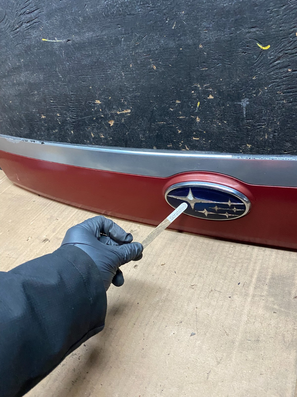 2006 2007 2008 Subaru Forester  Liftgate Tailgate Trunk Trim Molding W2111 DG6