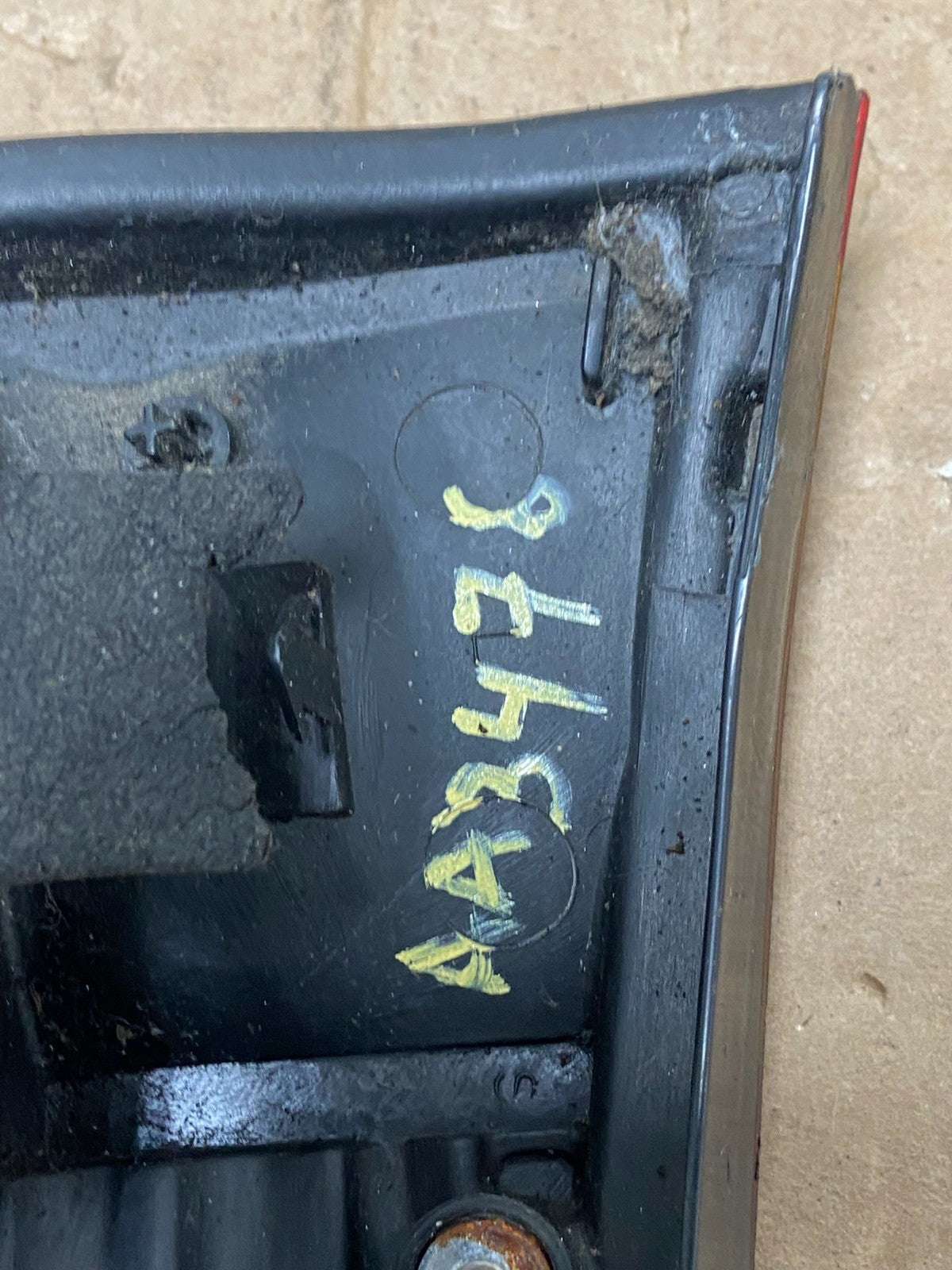 1999 2000 Honda Civic Sedan Left Driver LH Side Tail Light Inner Oem AA3476 DW7
