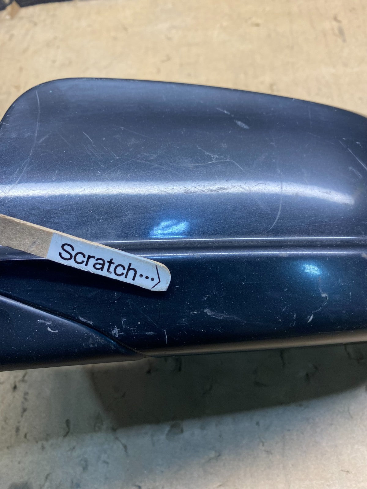 2009 - 2012 BMW 7 750i Series Left Driver LH Side View Door Mirror OEM X0382 MS9