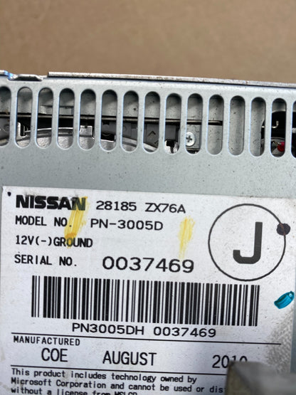 2011 - 2014 Nissan Maxima Radio Panel Climate Control Bezel Trim OEM AB9187 DG4