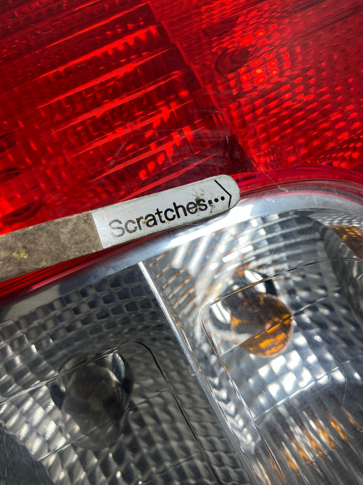 2007 to 2012 Volvo XC90 Left Driver Lh Side Lower Tail Light AD1438 LK3