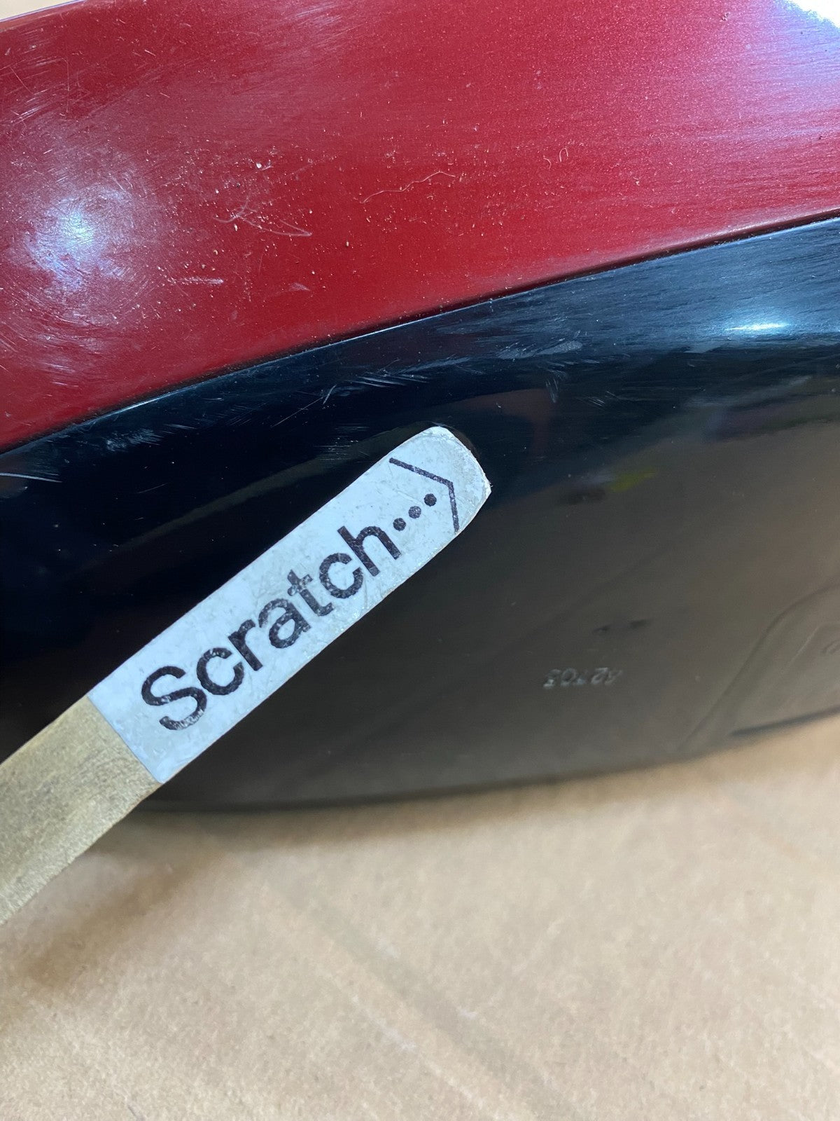 2012 to 2017 Hyundai Veloster Right Passenger RH View Door Mirror AC8741 DG6
