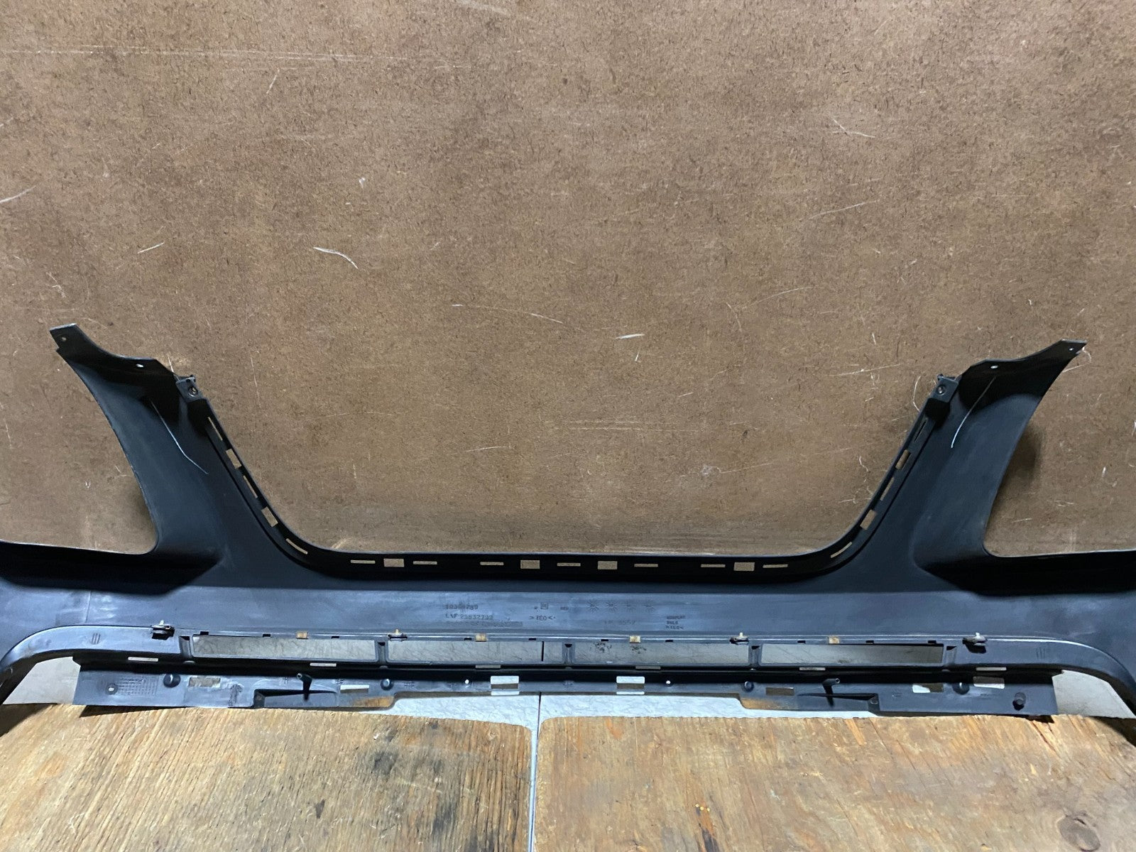2007 to 2012 GMC Acadia Front Upper Bumper Cover w/ fog lamp holes AE36589