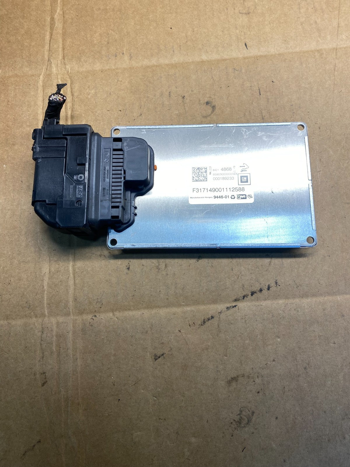 2015 - 2019 Cadillac XTS Electronic Air Ride Suspension Control Module ab3649 DG1