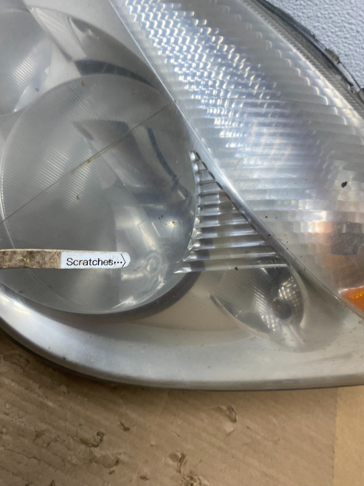 2007 to 2013 Mercedes Sprinter Headlight Left Driver Side Halogen AD4336 DW3