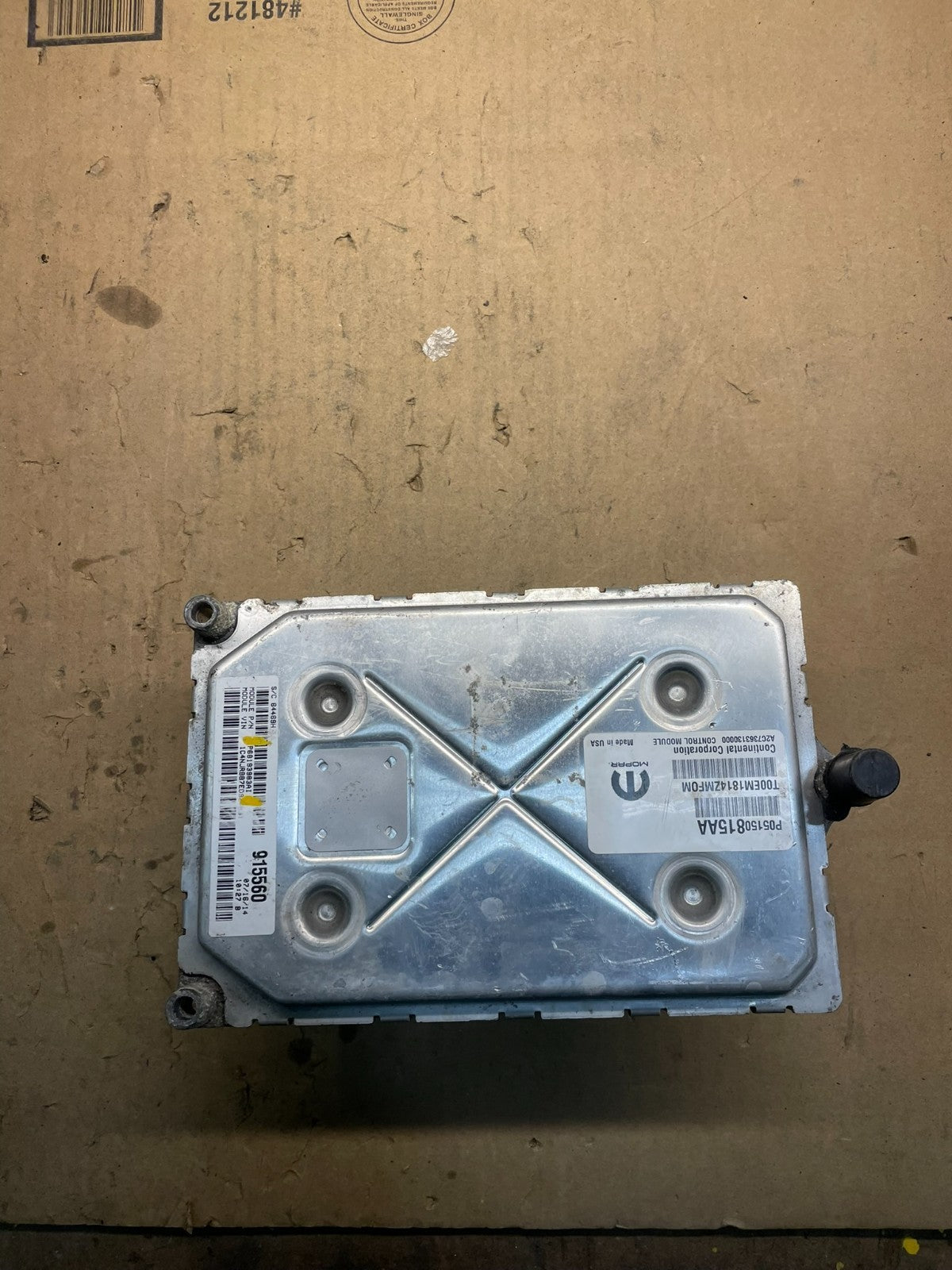 2014 Jeep Compass Patriot Engine Control Unit Module ECM ECU W4231 DG2