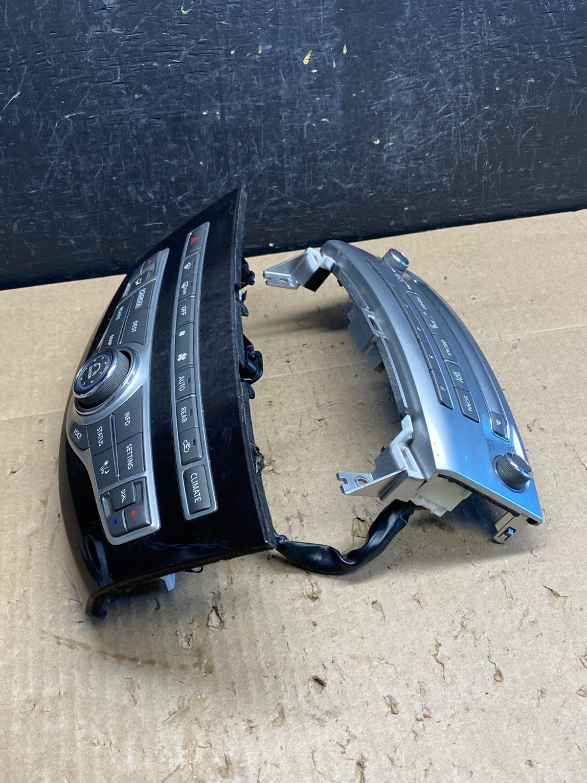 2013 2015 Infiniti JX35 QX60 Ac Heater Climate Radio Control Panel Set AC6813 DG2