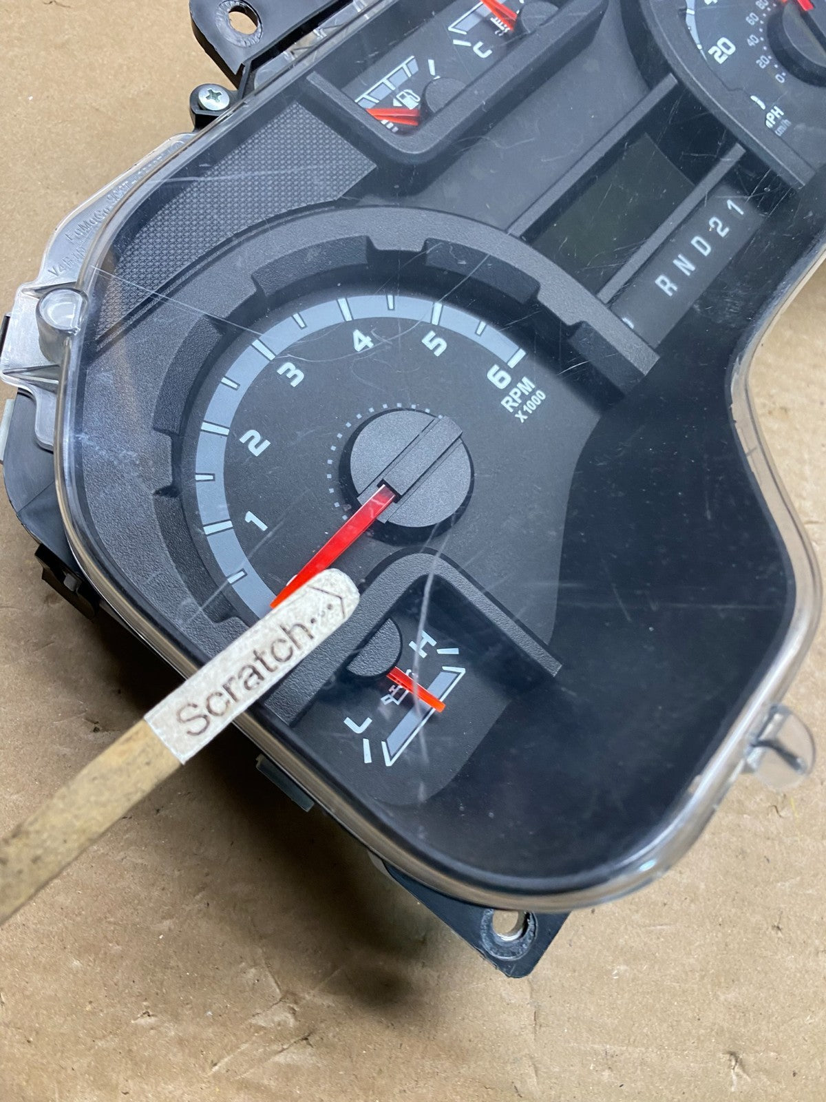 2010 Ford E150 E250 E350 Gauge Speedometer Cluster Oem s6433 DG3