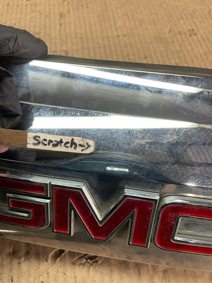 2010-2015 Gmc Terrain Lift Gate Handle Trim Back Up Camera Chrome Panel L9366 DG4