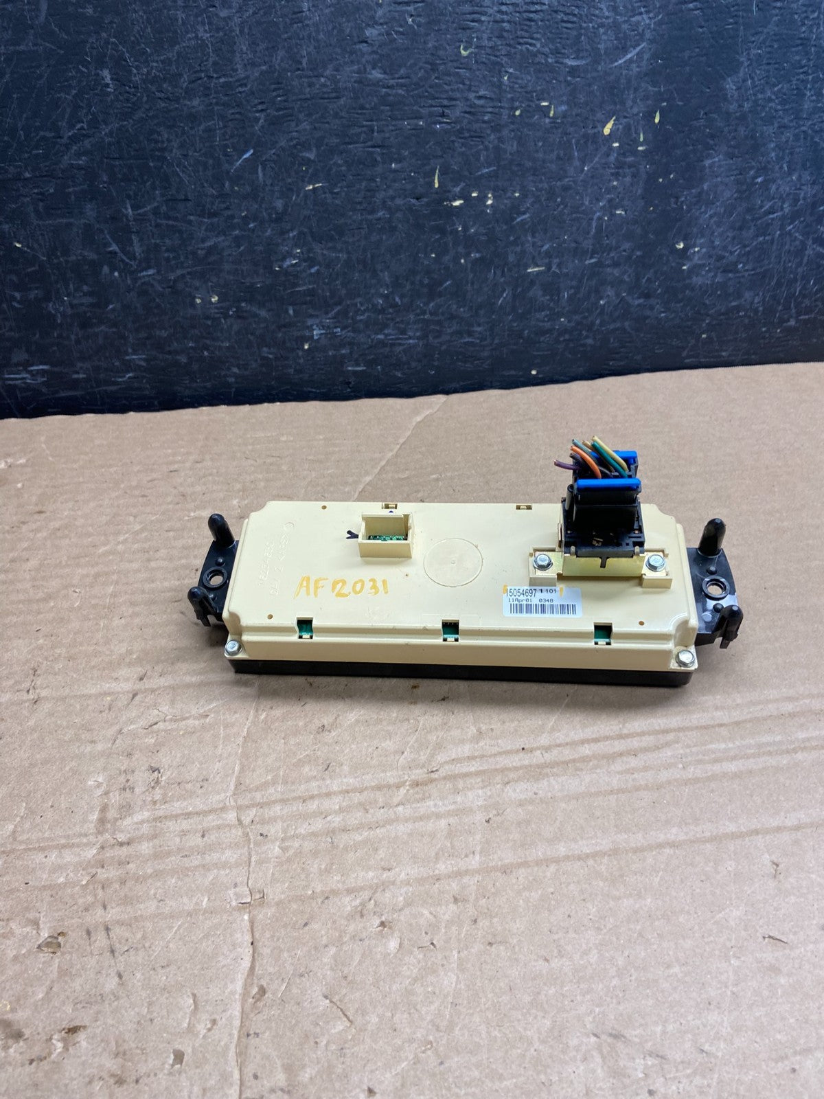1999 to 2002 Chevrolet Silverado HVAC Heater Climate Control Module AF2031 DW4