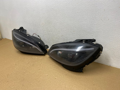 2008-2011 Benz W204 C300 C350 Left+Right Set Headlights LED Signal AF99581