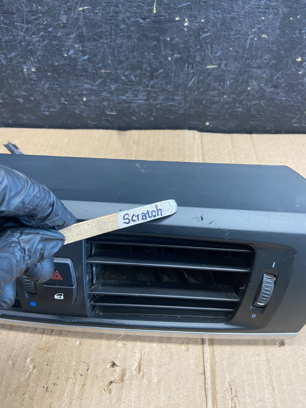 2011- 2017 BMW X3 F25 Center Dash Trim Molding w/ Air Vents AE3950 DG2