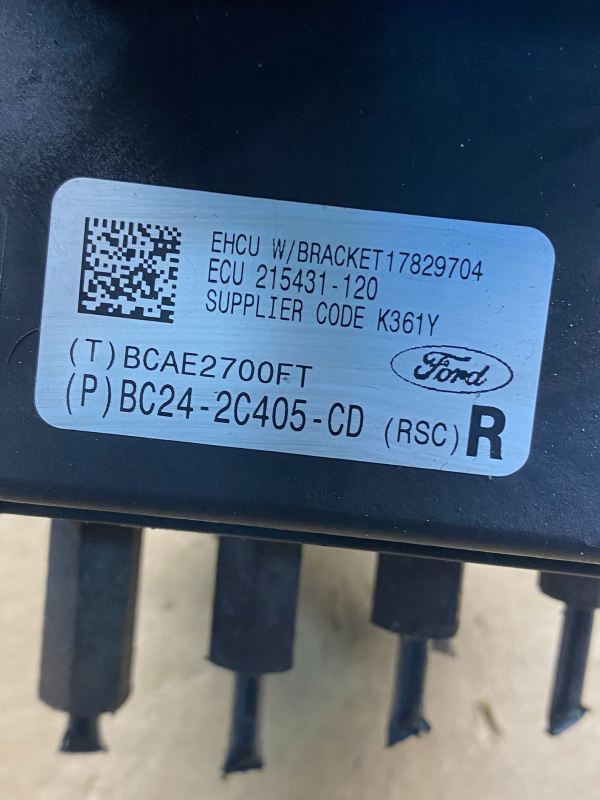 2011 - 2014 Ford E250 E350 Van ABS Anti Lock Brake Pump Module AF8900 DG6