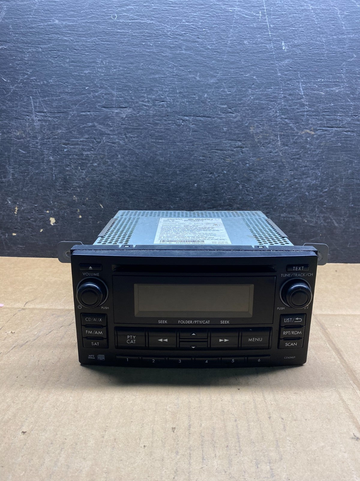 2008 - 2013 Subaru Impreza Radio AM/FM CD Player AI9913 DW0