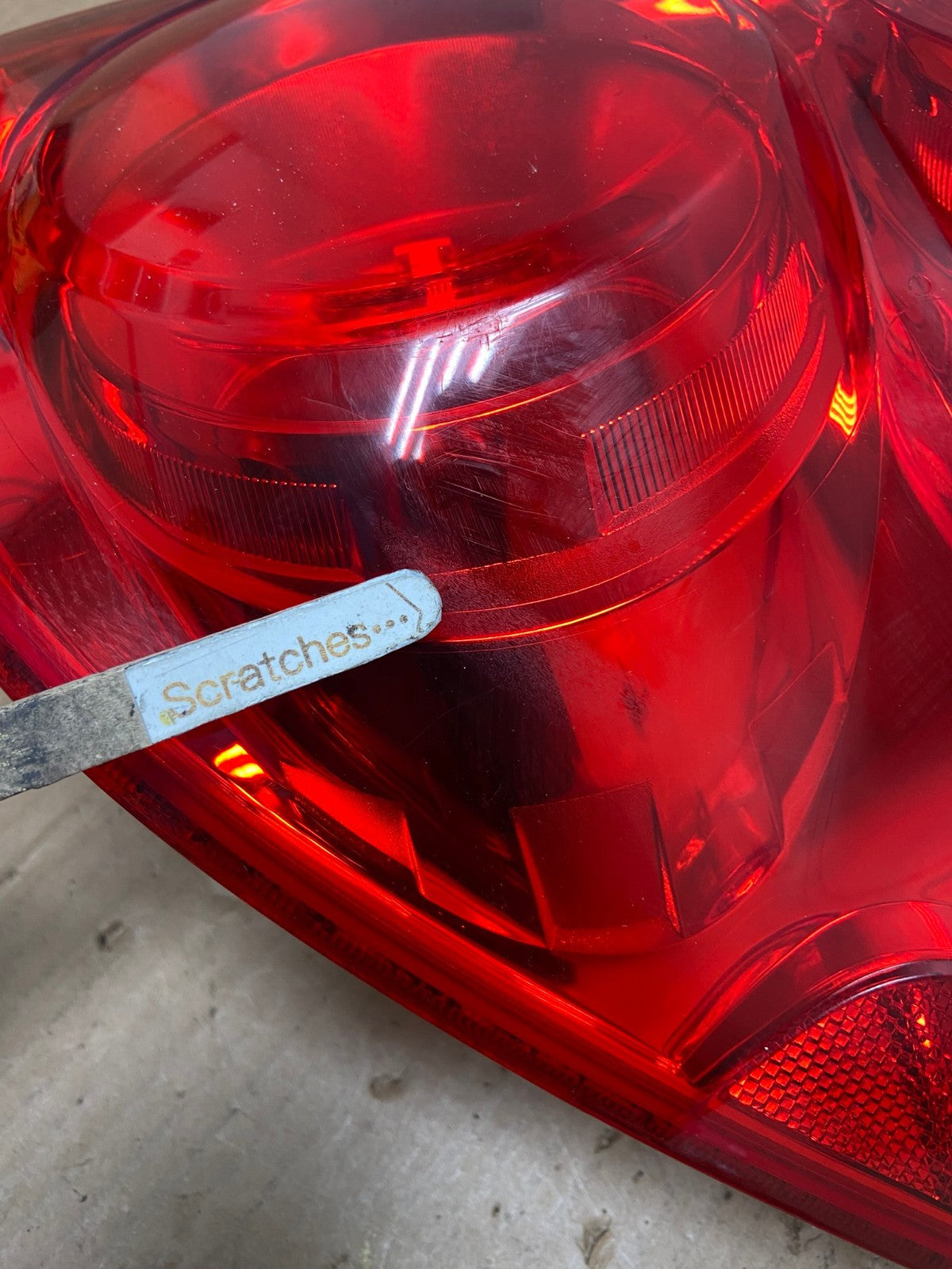 2010 to 2015 Chevrolet Equinox Right Passenger Rh Side Tail Light AI5559 LK3