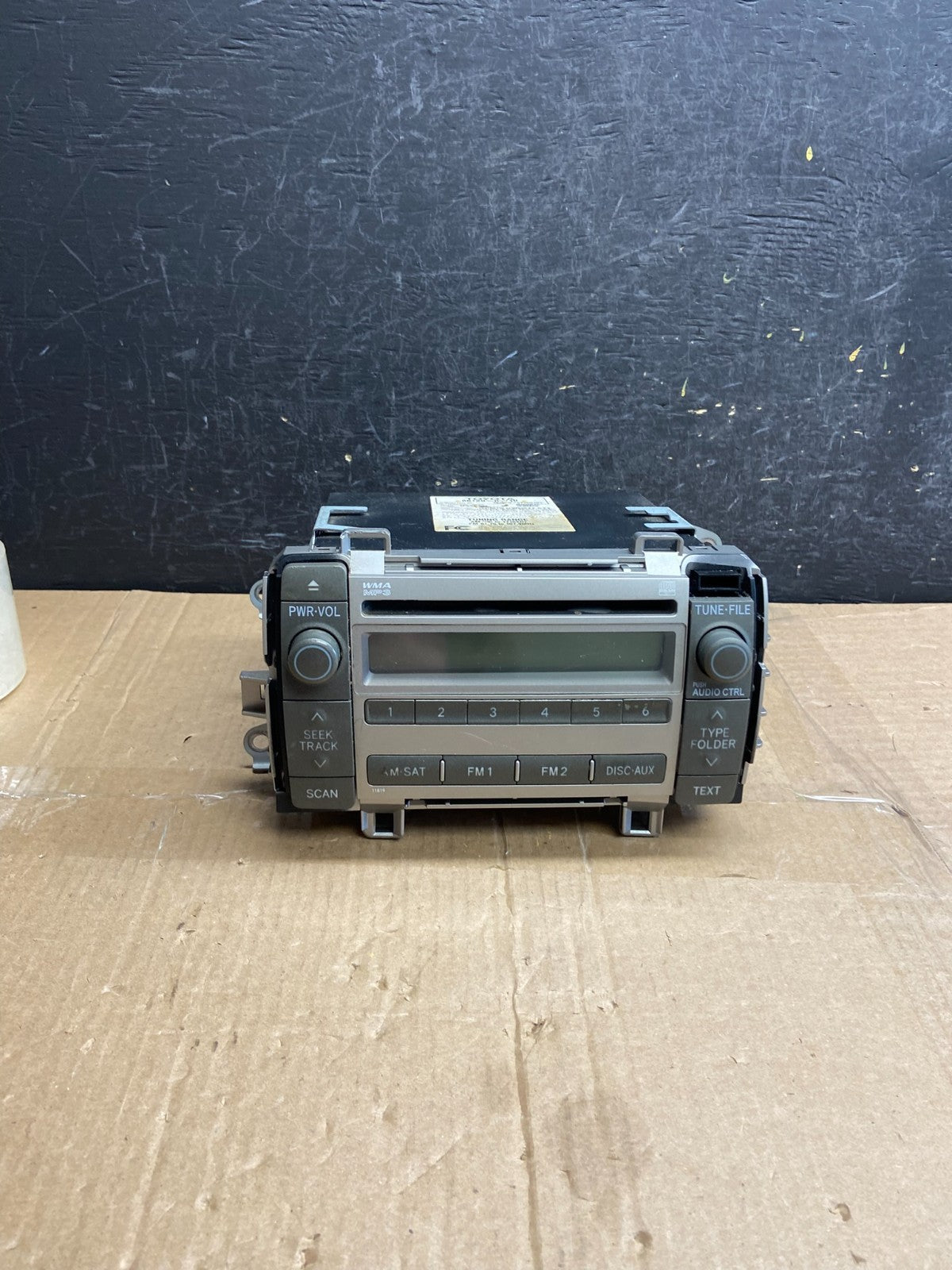 2009 to 2010 Toyota Corolla Matrix Radio AM/FM CD Player AF6102 DG0