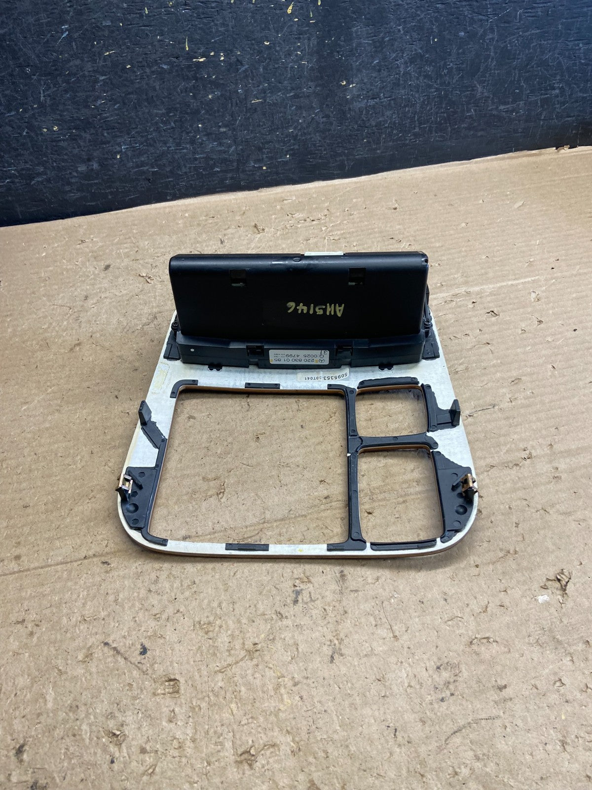 2000-2006 Mercedes S430 S500 W220 AC Heater Climate Control Trim Bezel ah5147 DG4
