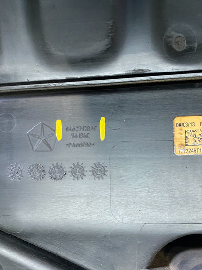 2013 to 2016 Dodge Dart 2.0L Engine Motor Cover Shield S3561 DG8