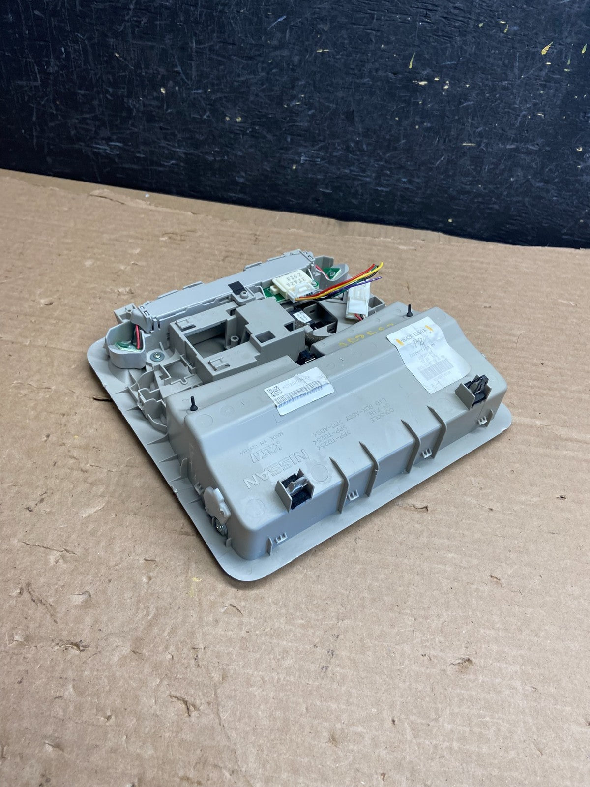 2013 - 2015 Nissan Leaf Upper Overhead Console Storage AF2582 DG5