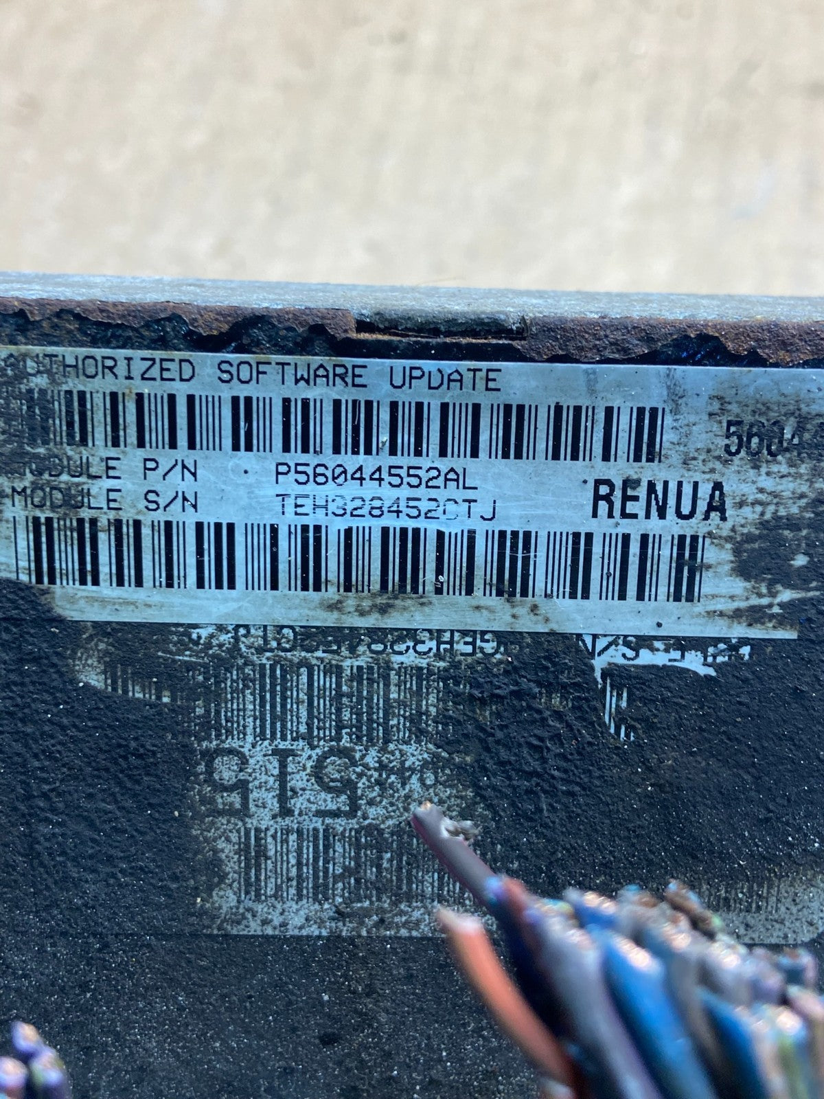 2005 Grand Cherokee Engine Computer 4.7L ECM ECU P56044552AL AG1467 DW2