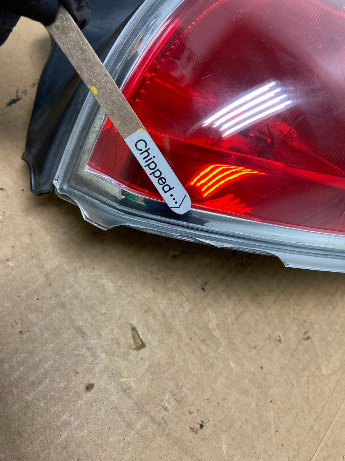 2007-2011 Hyundai Accent Hatchback Left Driver LH Side Tail Light AE3197 LK4