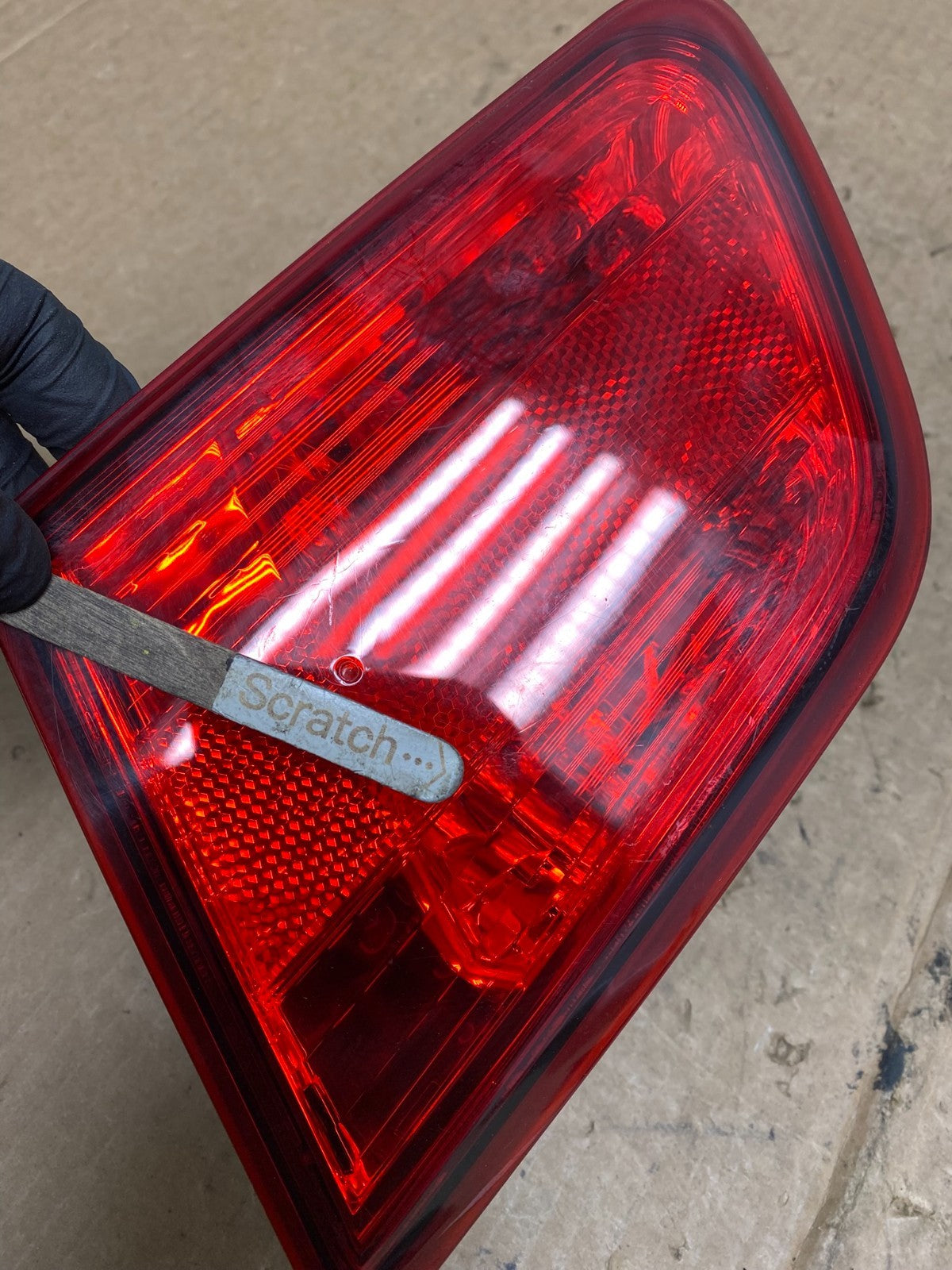 2010-2014 Subaru Legacy Right Passenger Rh Side Tail Light Inner V3090 DW3