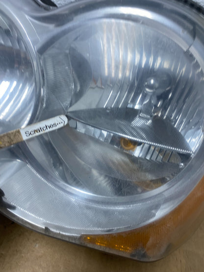 2009-2010 Jeep Grand Cherokee Left+Right Set Halogen Headlights AC3422 DW4