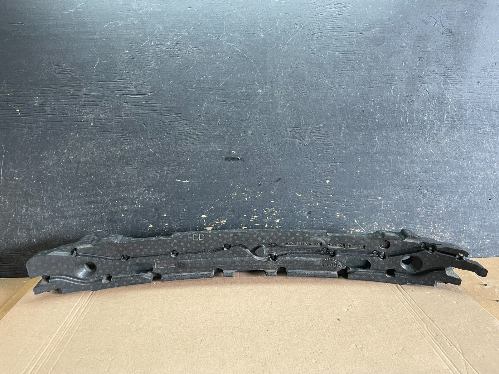 2009-2015 JAGUAR XF Front Bumper Impact Shock Absorber Foam z8575 DG3