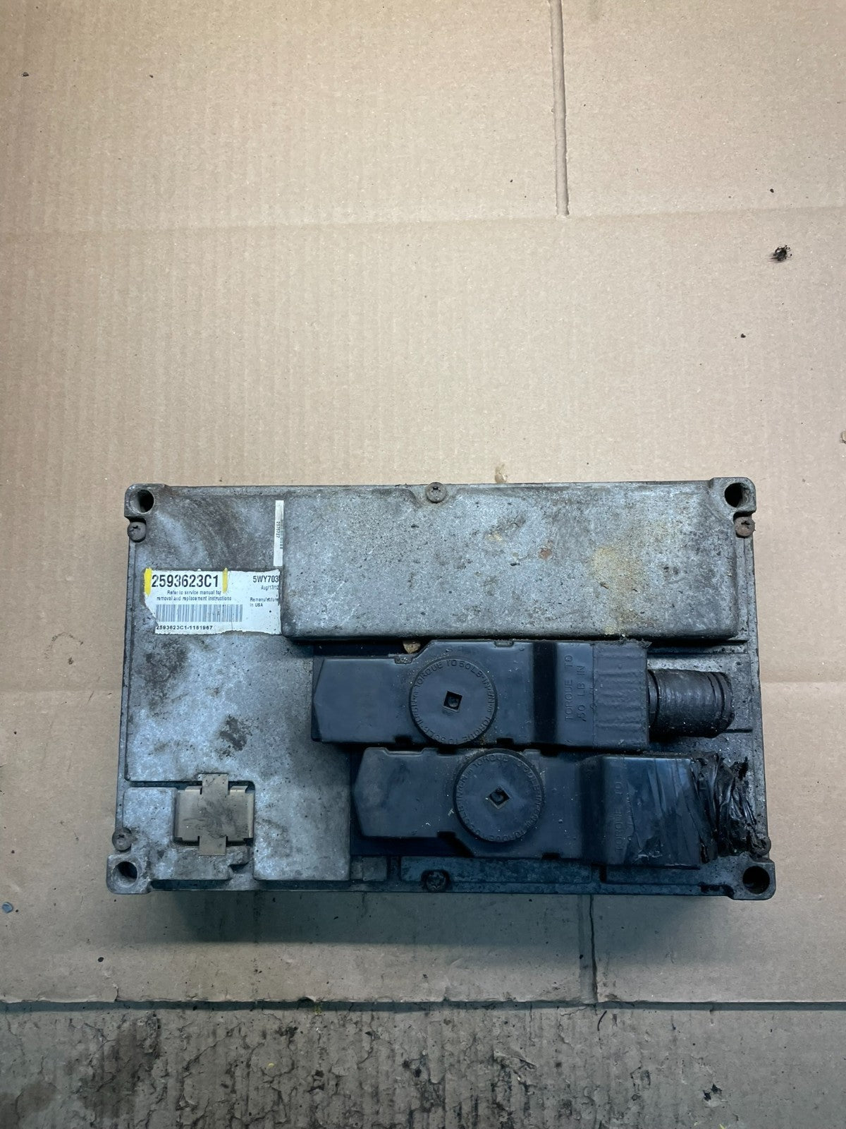 International Navistar T466E Diesel Engine Computer ECM ECU 2593623c1 v9036 DG0
