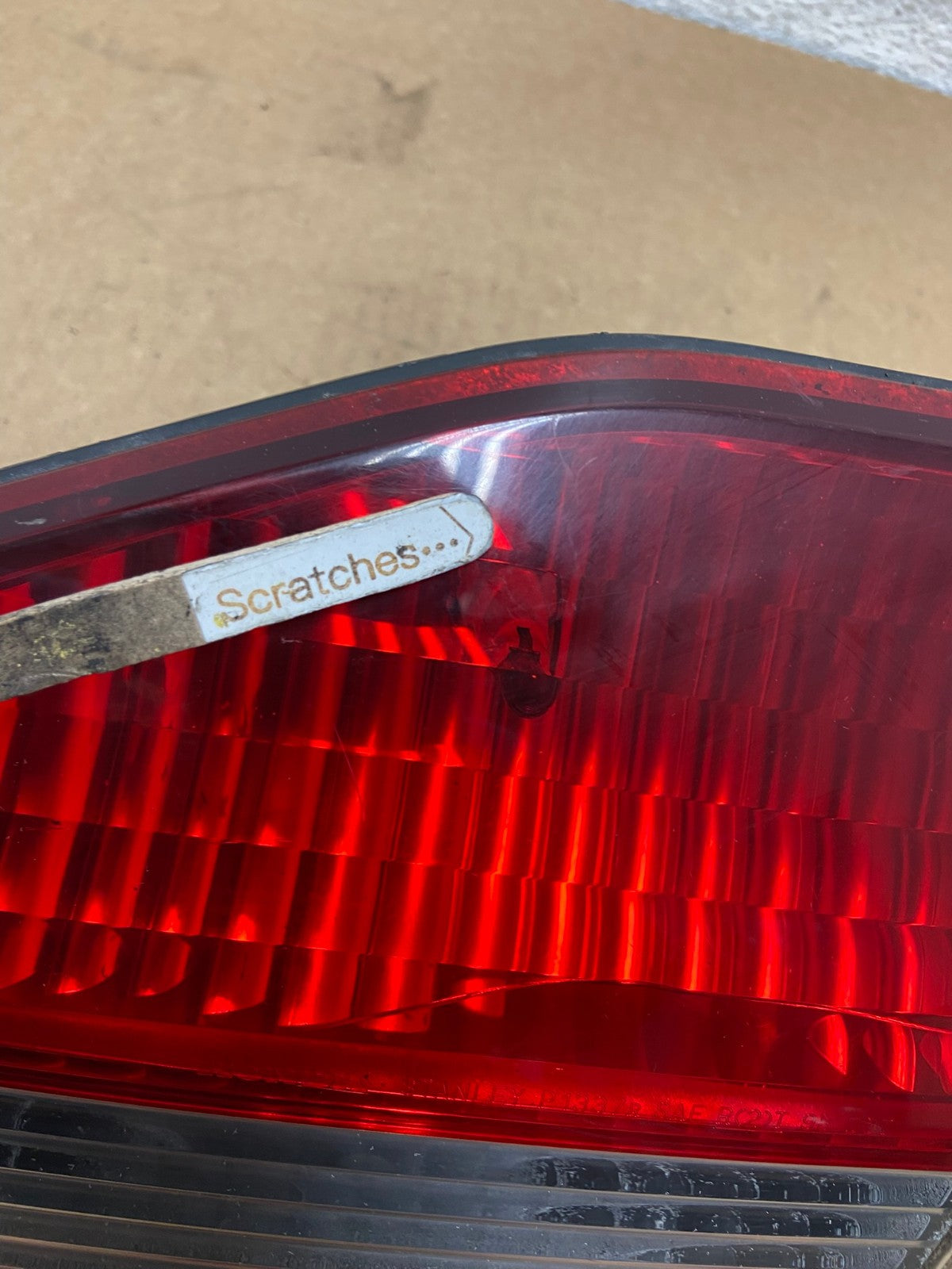 2001 to 2002 Honda Accord Sedan Right Passenger Inner Tail Light AI3363 LK3