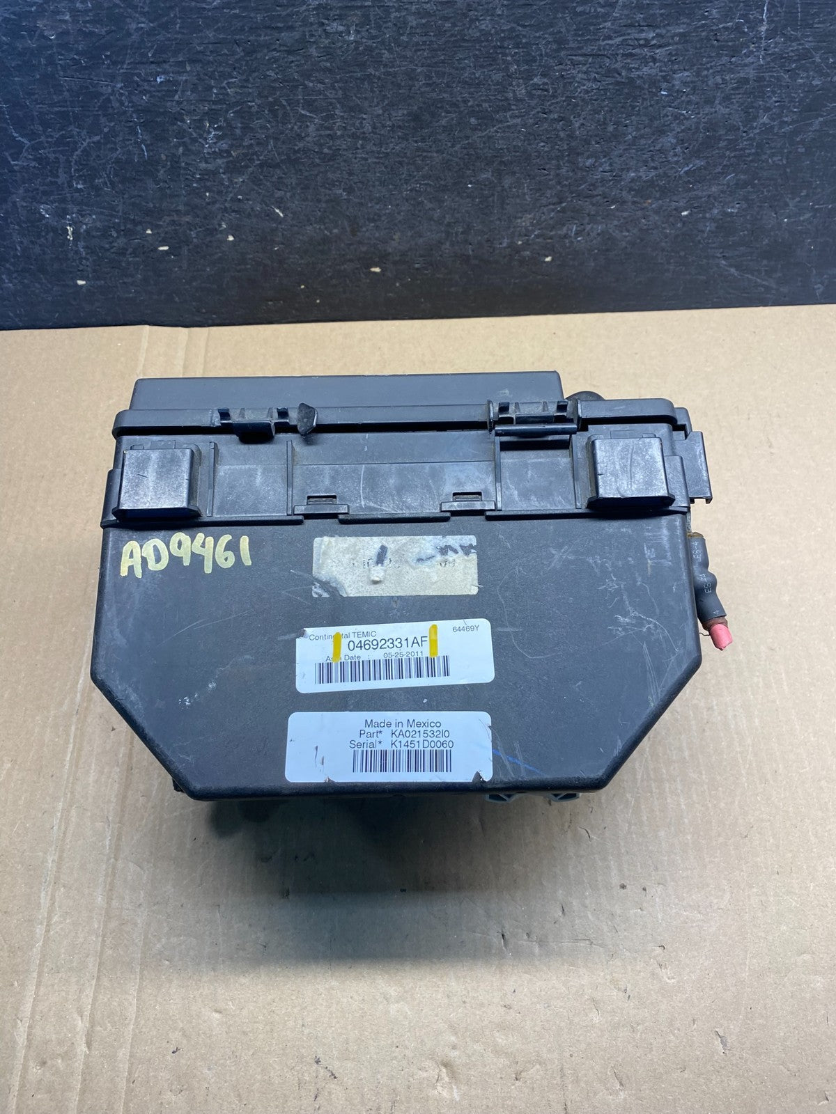 2011 Liberty Nitro TIPM Power Integrated Fuse Box Module AG3573 DG4