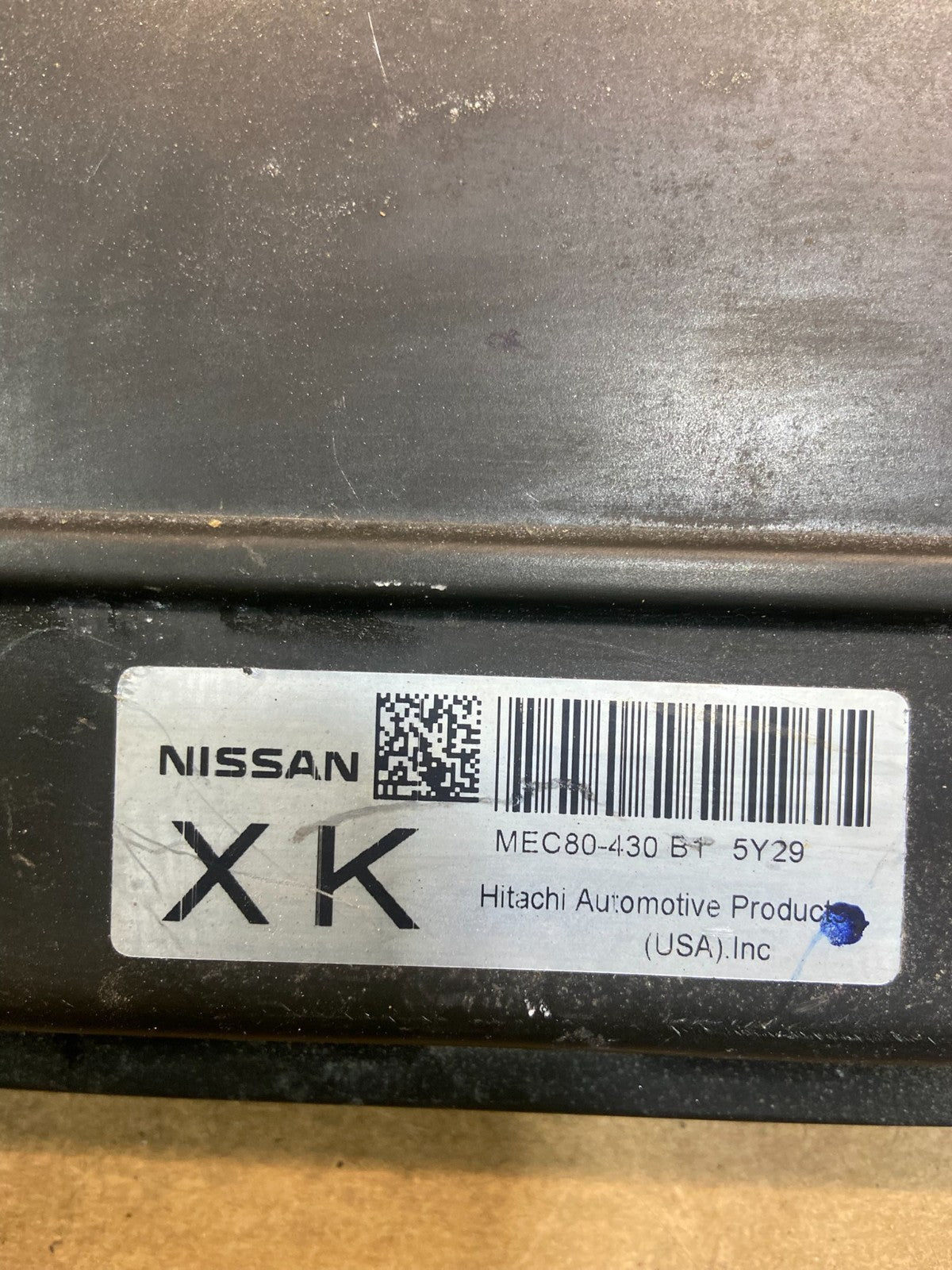 2006 Nissan Frontier Xterra 4.0L Engine Control mec80-430 b1 y4077  DG4