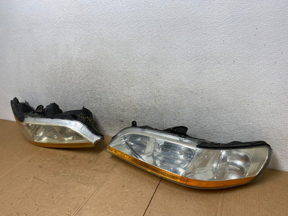 1998 to 2002 Honda Accord Left+Right Set Side Headlights AI4465 DW1